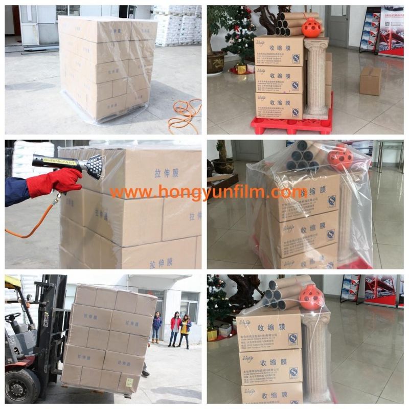 Full Pallet Shroud Pack PE Heat Shrink Pallet Cover