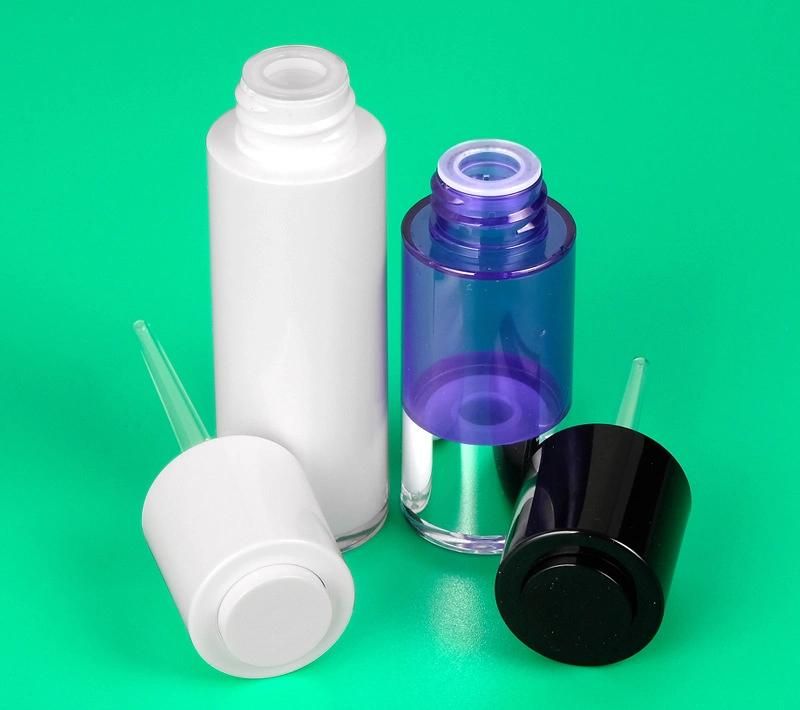 20ml 30ml 50ml Empty Plastic Clear Airless Bottle for Skin Care Serum