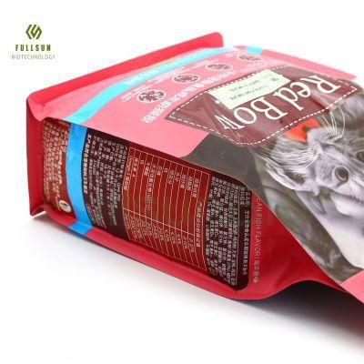 Biodegradable Recyclable Grocery Paper Bag for Fish Dog Cat Pet Food Packing Bag Kraft Paper Animal Food Plastic Bag