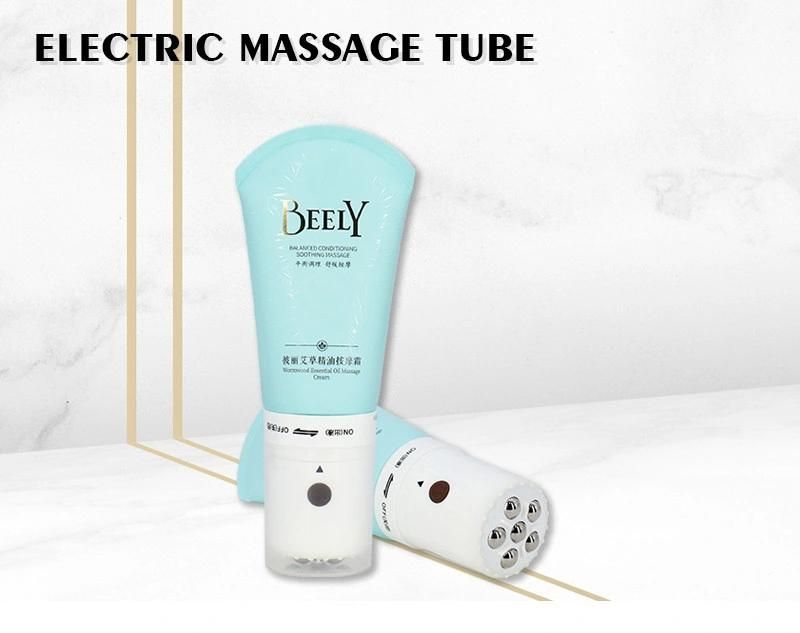 Skincare 150ml Stainless Steel Ball Electric Massage Lotion Tubes