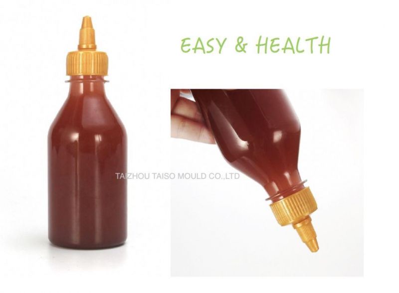 Super Quality 28/410 Plastic Cap for Sriracha Chilli Hot Sauce Barbecue Sauce Pepper Ketchup Salad Tomato Sauce.