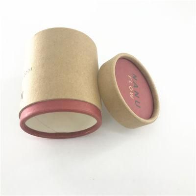 Cosmetics Usage and Offset Printing Surface Handling Deodorant Container Kraft Paper Jar