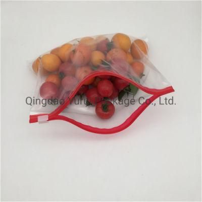 Freezer Snack Sandwich Gallon Size Grip Seal BPA Free Reusable Frozen PE Food Storage Snack Zipper Slider Bag