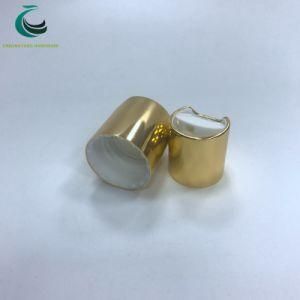 Cosmetic Packaging Aluminum Disc Top Cap Press Cap with Metal Closure