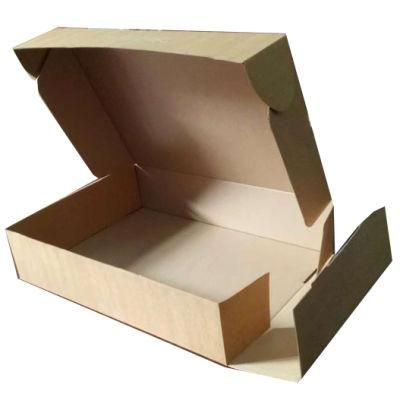 Professional Recyclable Custom Design Brown Handmade Kraft Paper Box for Goods Packing