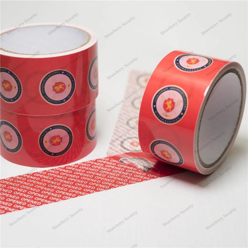 Security Void Tamper Evident Packaging Seal Tape