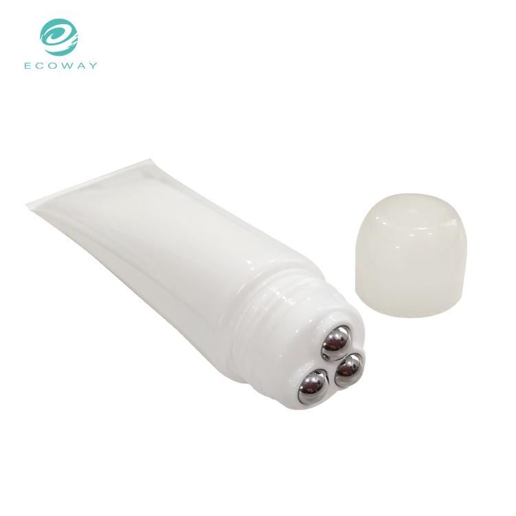 120ml Luxury Custom Wholesale Three-Ball Transparent Screw Cap Body Milk Tube