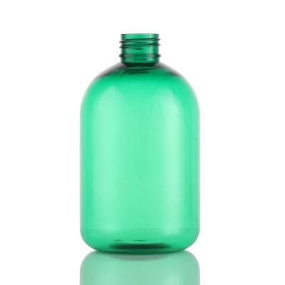 320ml Frost Pet Plastic Round Cream Bottle with Round Shoulder (ZY01-B095)
