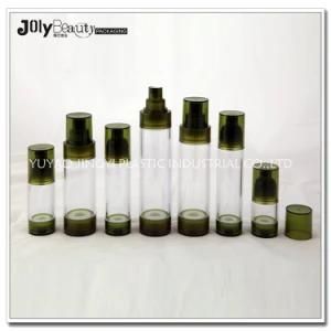 Airless Pump Bottle for Cosmetics 60ml Plastic Airless Pump Luxury Cosmetic Packaging