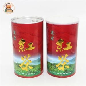 Food Grade Round Color Carton Packaging Tea / Black Tea / Green Tea