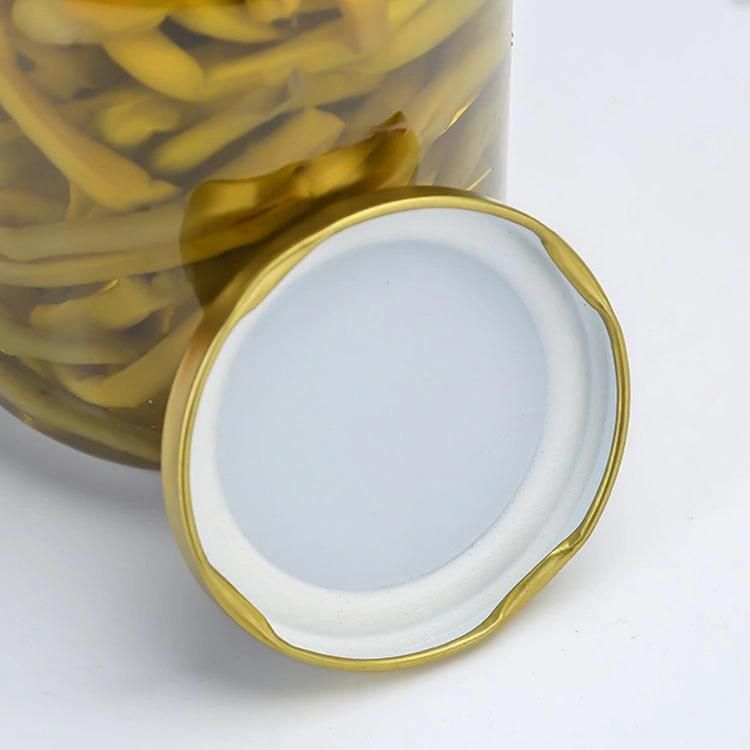 1000ml 1 Liter Large Cheap Round Food Storage Honey Empty Glass Canning Jar Glass Container