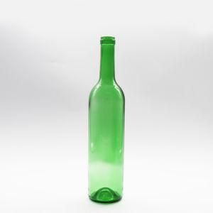Factory Wholesale 500ml Olive Green Glass Wine Bottle