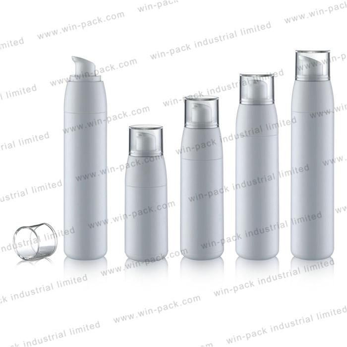 Empty White Cosmetic Airless Bottle Cosmetic Lotion Packing 20ml 30ml 40ml 50ml