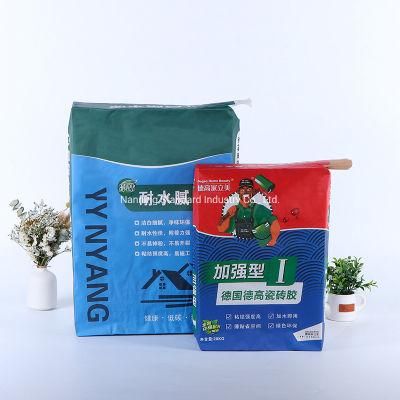 25kg 50kg China Factory Price Kraft Paper Cement Valve Packaging Bags for Construction Material