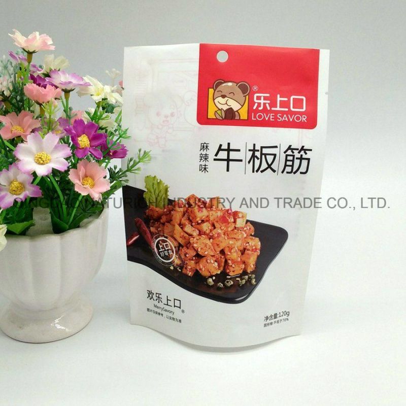 Roselle Flower Stand up Plastic Bag Mylar Packing Bag