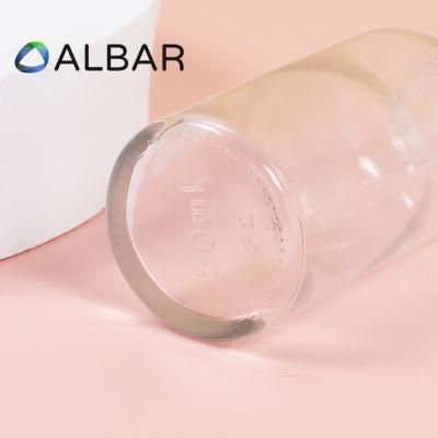 Clear Slim Round Roll on Serum Glass Bottles for Attar Skin Care with Metal Ball