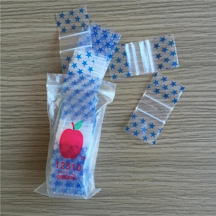 Mini Plastic Bag Custom Printed Mini Packaging Nuts Food Storage Plastic Ziplock Bag