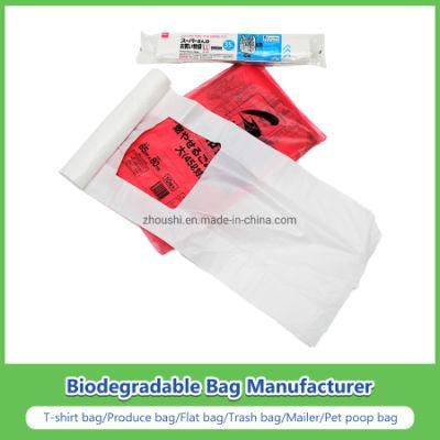 China Biodegradable Bags Compostable Roller Bags Manufacturer with Ok Compost Home, Ok Compost Industrial, Seeding Certificate