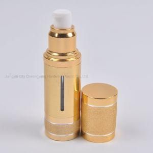 15ml Luxury Gold Silver Cosmetic Lotion Cosmetic Airless Bottle 30 Ml