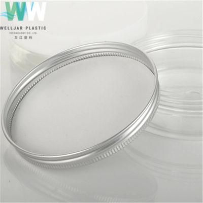 100g Pet Plastic Cream Jar with PP Cap and Aluminum Cap