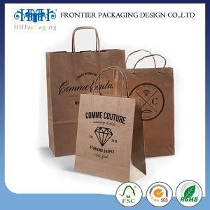 Custom Logo Print Shopping Paper Bag Clothing Shoe Packaging Cheap Washable Gift Paper Bag