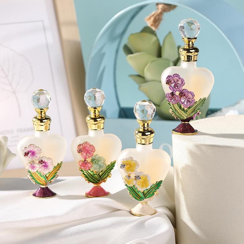 Dubai Style Arabic Glass Essential Oil Bottle Perfume Bottle