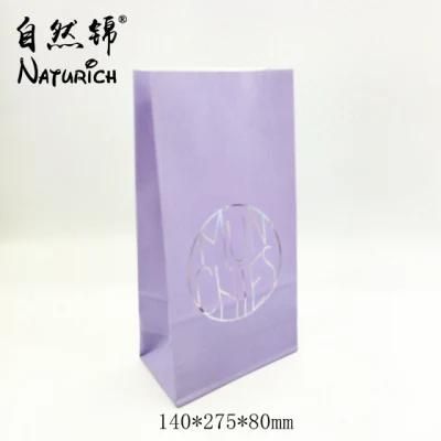 Custom Kraft Paper Mylar Bag with Valve and Tin Tie