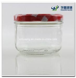 200ml Wide Mouth Caviar Glass Jar with Cap