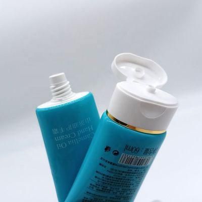Hand Cream Tubes Cosmetic Plastic Flat Oval Tube Packaging