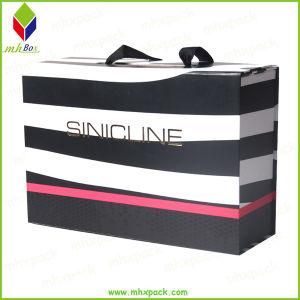 Custom Corrugated Cardboard Paper Shoe Box with Handle