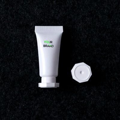 Custom White Plastic Tubes Cosmetic Packaging Toothpaste Tube