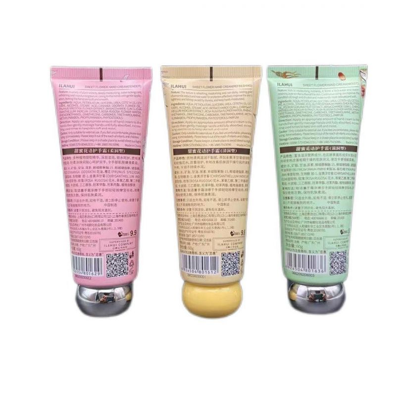 Wholesale Plastic Squeeze Lotion Tube for Face Cream Cosmetics Packaging