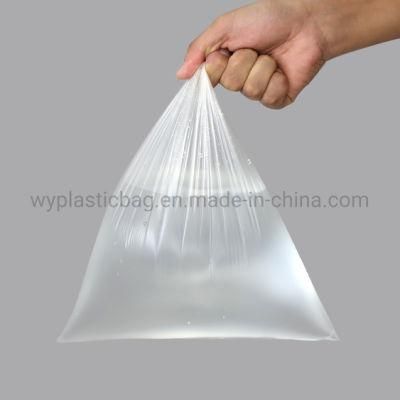 Custom Clear Fruit Vegetable Plastic Produce Bags on Roll, Corn Starch Biodegradable Food Packaging Bags