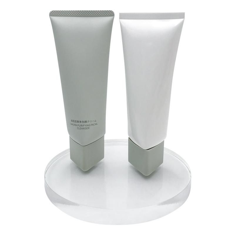 Oval Plastic Empty Tube Cosmetic Packaging Tubes for Hand Cream
