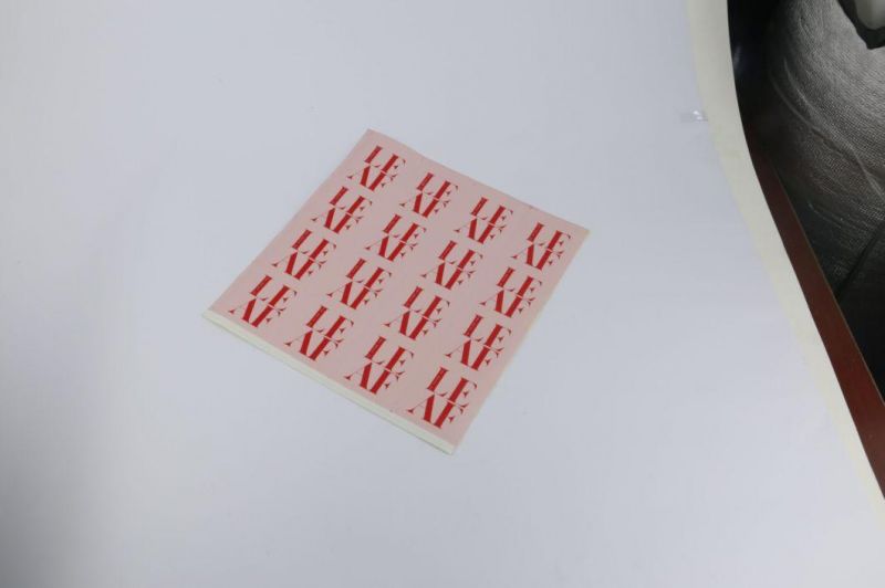 High Quality Custom Pink Paper Sticker
