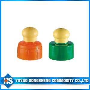 28mm Non Spill Plastic Pull Push Cap for Detergent Bottle