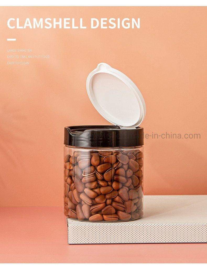 85mm Pet Plastic Sealed Jar Food Dried Fruit Tea Cans Durable Bottle