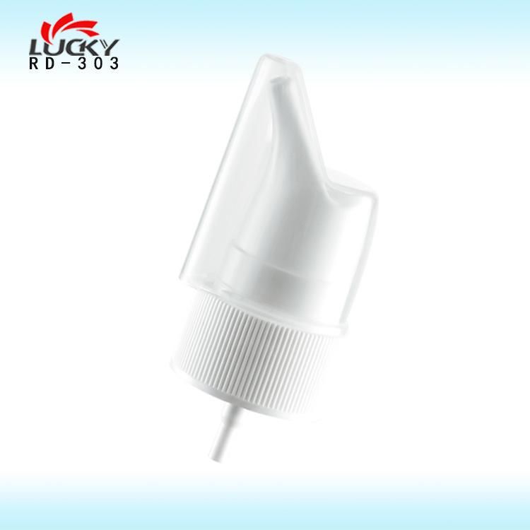 18 410 White Medical Nasal Pump Spray Fine Mist No Metal All Plastic Nose Trigger Sprayer