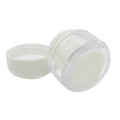 30g 50g Diamond Round Empty Clear Plastic Jar