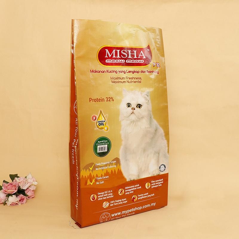 BOPP Laminated PP Woven Bag for Pet Food Bird Feed Food