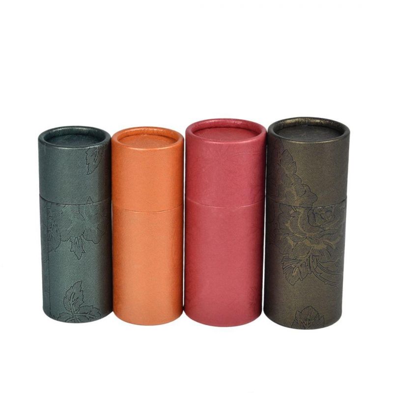 Cylindrical Cardboard Paper Tube Cans Tea Chocolate Cake Potato Chips Packaging