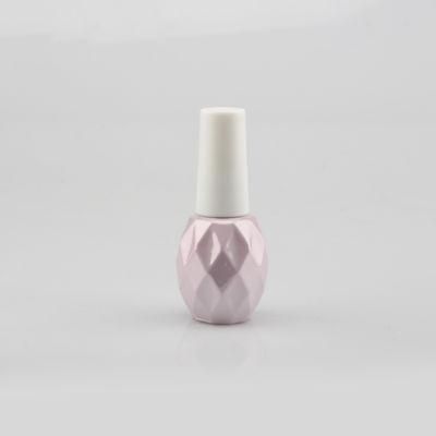 Private Label Custom Empty Glass Nail Polish Oil Bottles UV Gel Cosmetic Nail Bottle with Cap