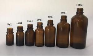 5ml 10ml 15ml 20ml 30ml 50ml 100ml Brown Empty Glass Essential Oil Bottle