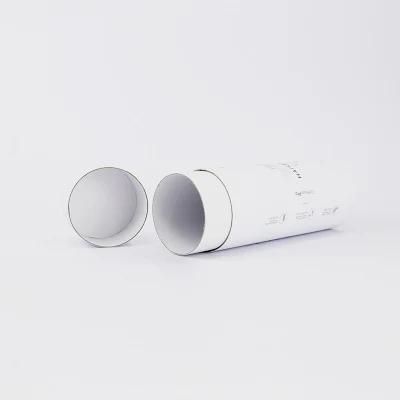 Custom Small Diameter Fsc Paper White Tube Box