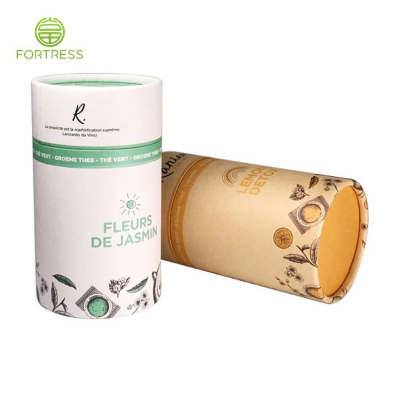 Free Sample Cardboard Paper Tube Tea
