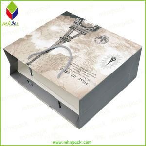 Promotional Fashion Shopping Paper Gift Bag with Two Ropes