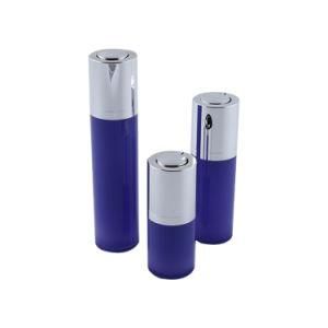 15ml 30ml Painting Blue Unique Airless Cosmetics Skin Care Lotion Pump Bottle