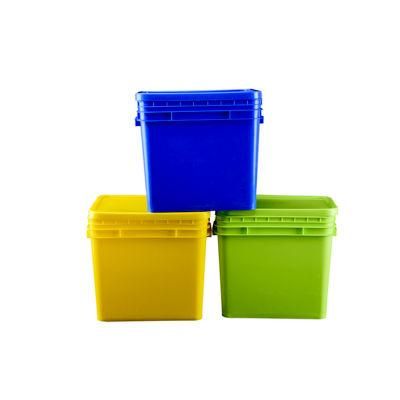 25L Square Bucket Top Grade Chemical Hardware Nail Barrel Pail Bucket