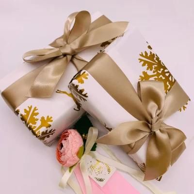 80GSM Custom Printed Gift Wrapping Coated Paper