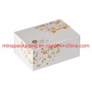 Custom Logo Wholesale Full Color Printed Art Paper Donut Food Grade Paper Box